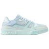 LOUIS VUITTON Trainer Low top Skateboard Shoes Unisex Sea Blue 1AJSA0