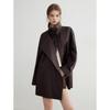 Modern Stand-up Collar Long Trench Coat