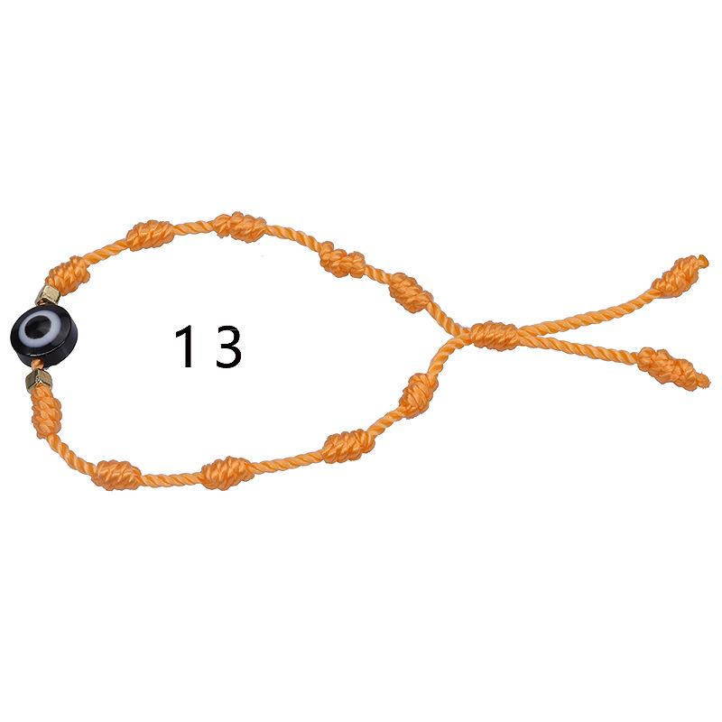Evil Eye Crystal Beaded Adjustable Bracelet for Boys & Girls