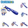 Cute Doraemon Toy Figures Keychain Bag Pendant For Kids Birthday Gift Anime Fans