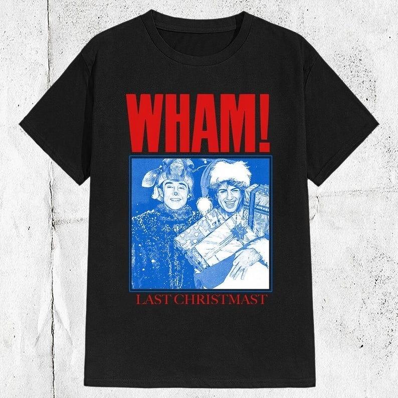 Wham! Last Christmas Album Band T‑Shirt