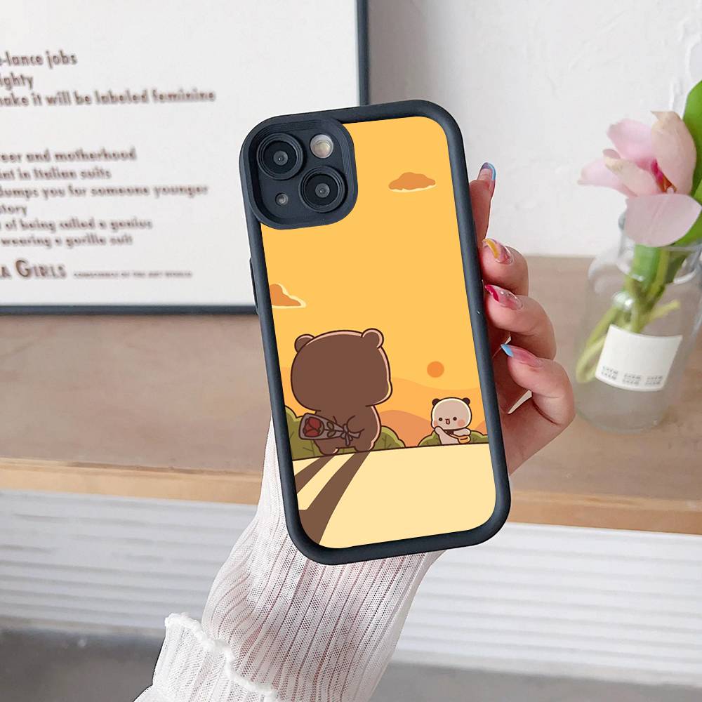 Cute Bubu Dudu Cartoon Phone Case For IPhone 17 16 15 14 13 12 11 Air Plus Pro Max Soft Back Cover