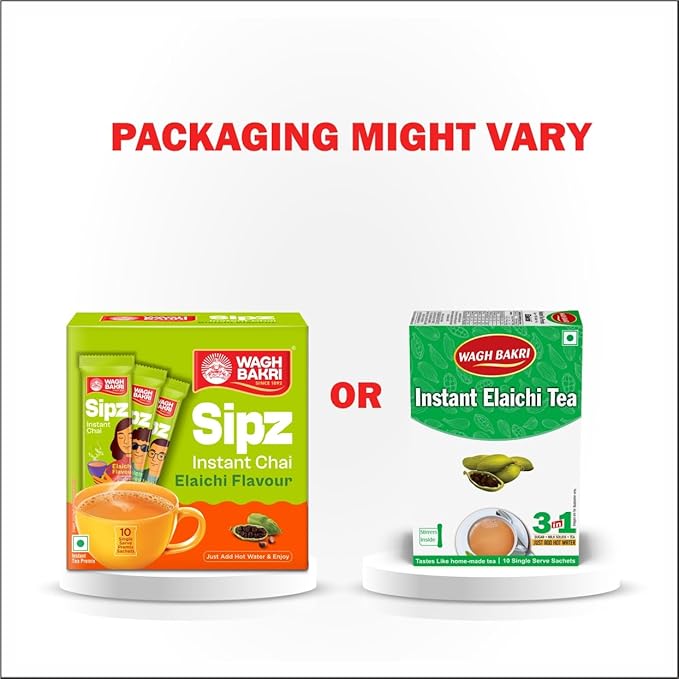 Wagh Bakri Vormischung - Elaichi - 140 g (10 Beutel)