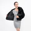 Youthful Mink Fur Coat: Short Style with Fur Collar, European & American Fashion, Women's Warm Outerwear.