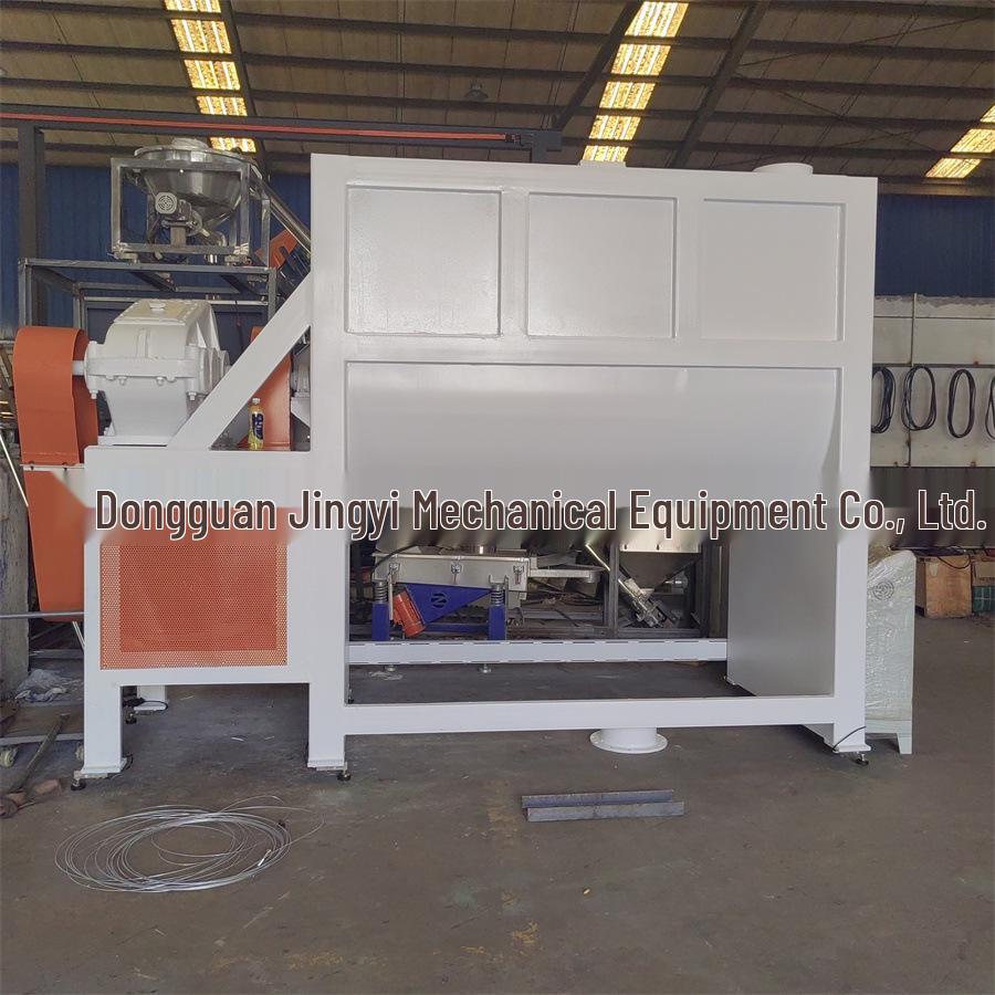 Large Stainless Steel Double Screw Conveyor Mixer | Flame Retardant Fireproof Coating Mixer