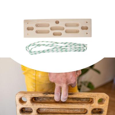 Klettern Hängebrett, Tragbares Brett, Klimmzüge für Griffe, Fingerkraft verbessern