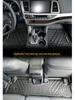 TPE Car Floor Mats for 2017-2021 Highlander - Complete Set with Trunk Mat
