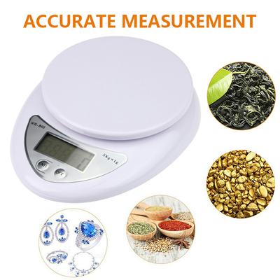 1g/5kg LED Electronic Scales Weighing Grams Measuring Weight Household Kitchen Gadgets Kitchen Use