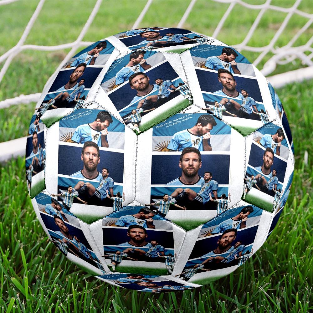 Messi 10 Number World Cup Champion Soccer Ball Size 5 Football Machinestitched Indooroutdoor Training And Matches Perfect Gift For Sports Enthusiasts