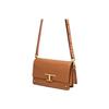 Tods Metal T-Shaped Large Logo Buckle Detachable Adjustable Shoulder Strap Smooth Cowhide Mini Crossbody Bag Unisex Crossbody Bag XBWTSIN0100ROR9998