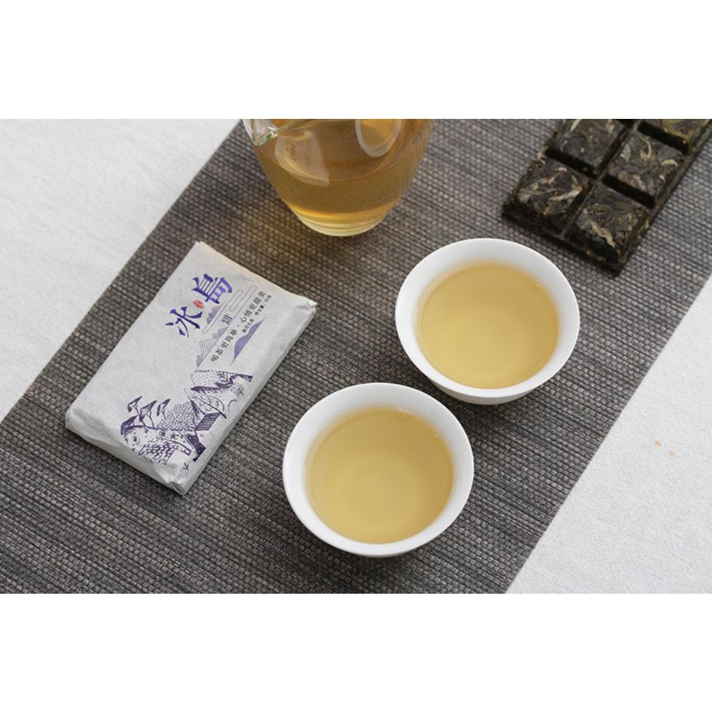 Yunnan Pu'er Tea Icelandic Sweet Big Tree Ancient Tree Puer Raw Tea Brick 50g