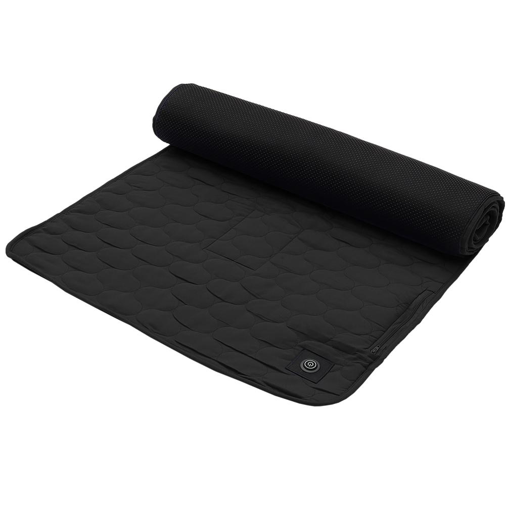 7 Zones Winter Sleeping Pad 38 To 65℃ 3 Gear Smart Heating Blanket USB Powered for Outdoor Camping Hiking