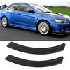runmade EVO 10 X Style PP Mesh Front Fender Side Vent Cover Compatible with Mitsubishi 08-15 Lancer (Pack of 2)