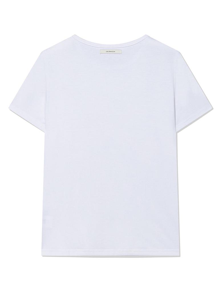 Eogeulliswedou Ribbon T-Shirt (White)
