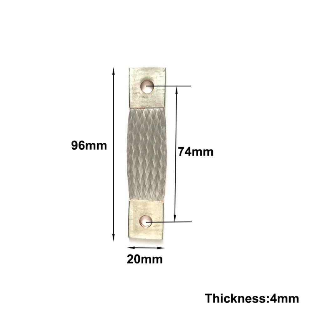300Ah Battery Cells Connector 74mm Pitch Copper Connecter New Flexible Busbar