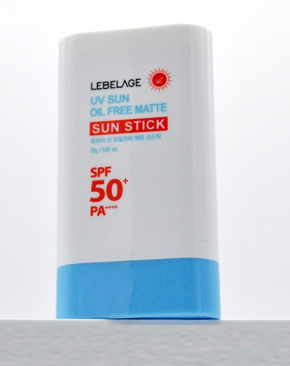 LEBELAGE UV Oil-Free Matte Sun Stick – Lightweight Mattifying Sun Protection for Oily & Combination Skin
