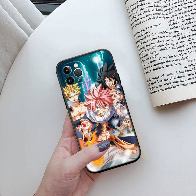

JO22 Fairy Tail Phone Case for Motorola G54 POWER Edition G55 G64 G75 G84 X30 X40 X50 S30 S50 Pro Ultra E15 E14 G71 G22 G41 G51 G50 G30 Moto G54 Power 5G Темно-синій