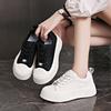 Biscuit Shoes Women's Spring New Muffin Thick Sole Heightening Leisure Sports Board Shoes European Goods