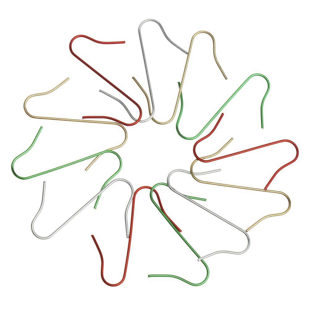 Party Christmas Tree Hanging Xmas Tree Decoratio Christmas Ornament Hooks Stainless Steel Hooks