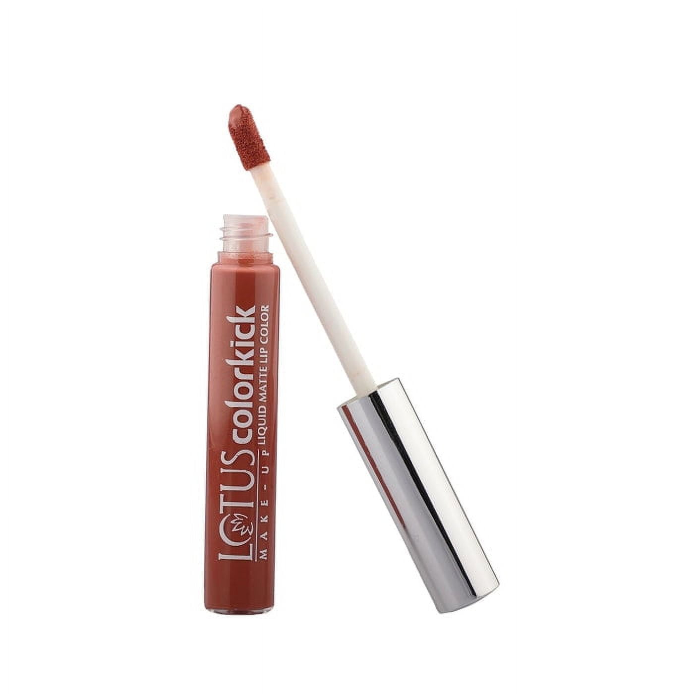 

Lotus Herbals Colorkick Liquid Matte LipColor Praline 6g