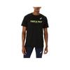 Camiseta Masculina Preta com Gola Redonda, Manga Curta e Estampa de Letras 2091A750-001