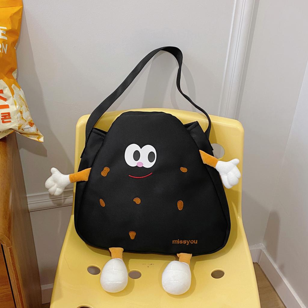Korean Version of High-value Student Going Out Girl Portable Shoulder Bag Cute 2025 Versatile Bag