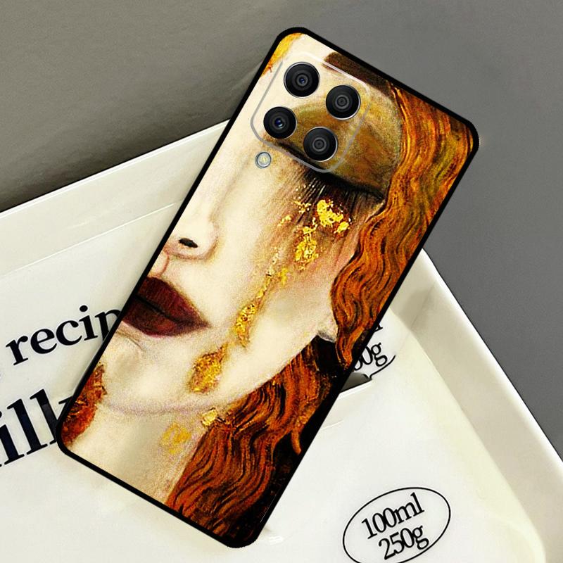 Kiss by Gustav Klimt Case For Samsung Galaxy M33 M53 M13 M15 M35 M55 M32 M16 M36 M56 M54 M20 M52 M34 M14 M11 M31