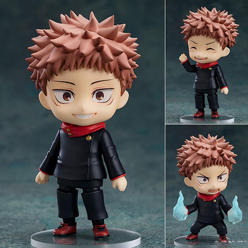 

Yuji Itadori Version Articulated Action Figure Interchangeable Face Collectible Anime Figurine Kaisen Gift Q 1479 Scale Poseable Detailed Movable
