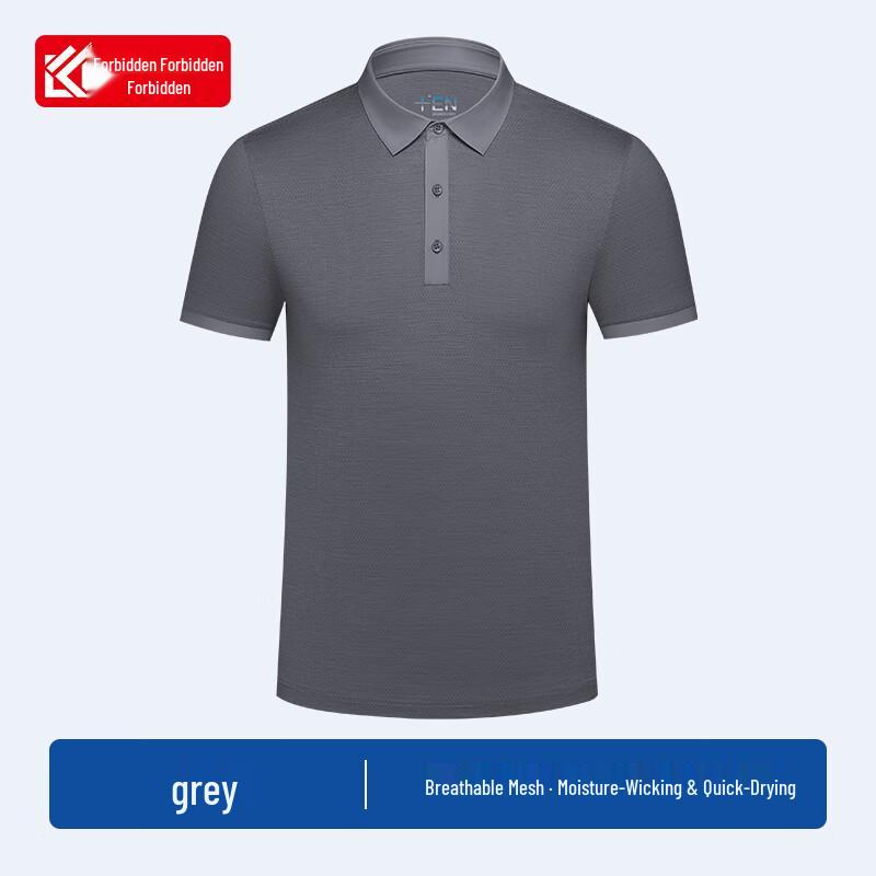 Unisex Summer Quick-Dry Polo Shirt 3XL