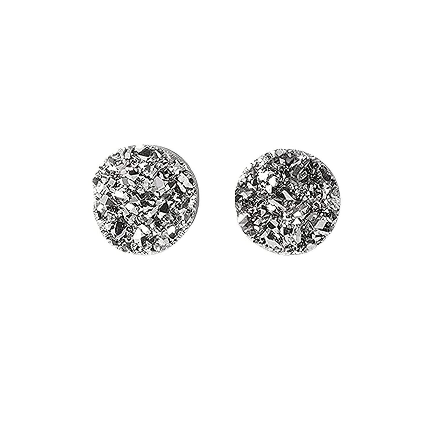 

Quartz Round Cabochon High Quality Available In 8mm Non Piercing Crystal Magnetic Earrings One Size