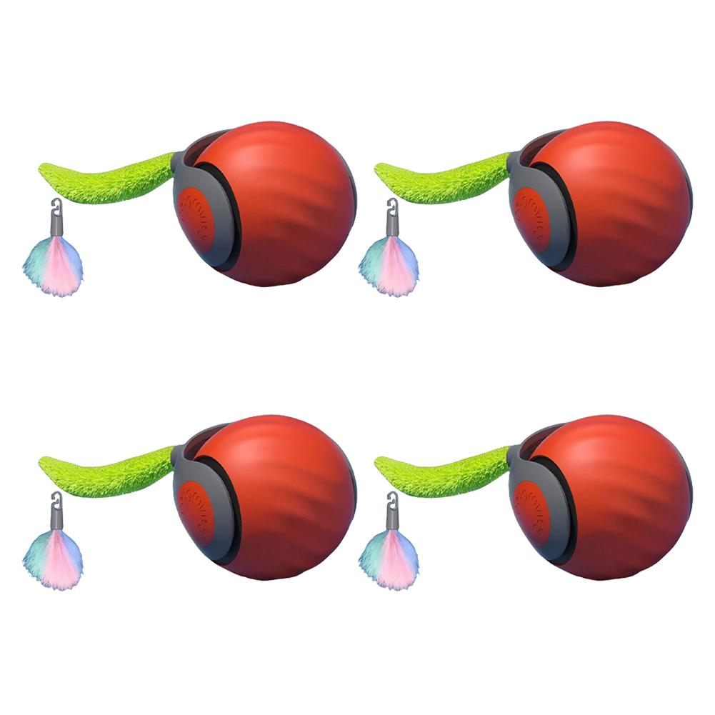 Speedy Tail 2.0 Kattleksaker, 2025 Ny Generation Smart Interaktiv Kattleksaksboll, Två Hastighetsjusteringar, Automatisk Rörlig Kattleksaksboll