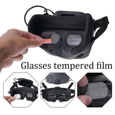 1set HD Tempered Film For DJI N3 Flight Goggles HD Imaging/Anti-oil/Anti-water Droplets Drone Protector Accessories