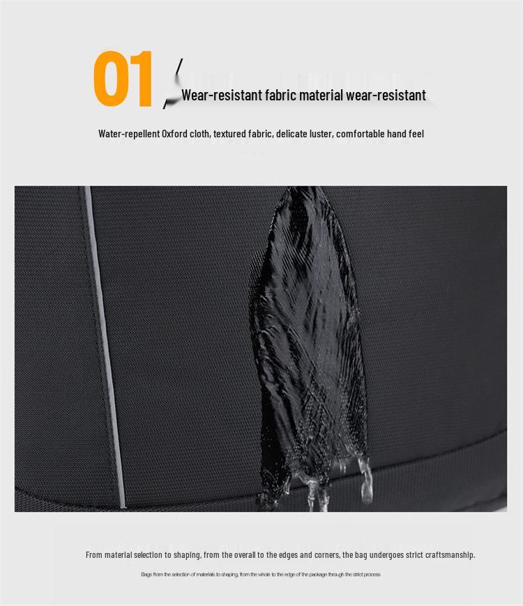 Large Capacity Fashion Casual Backpack for Men - Portable, Versatile Travel, College, Sports, and School Bag