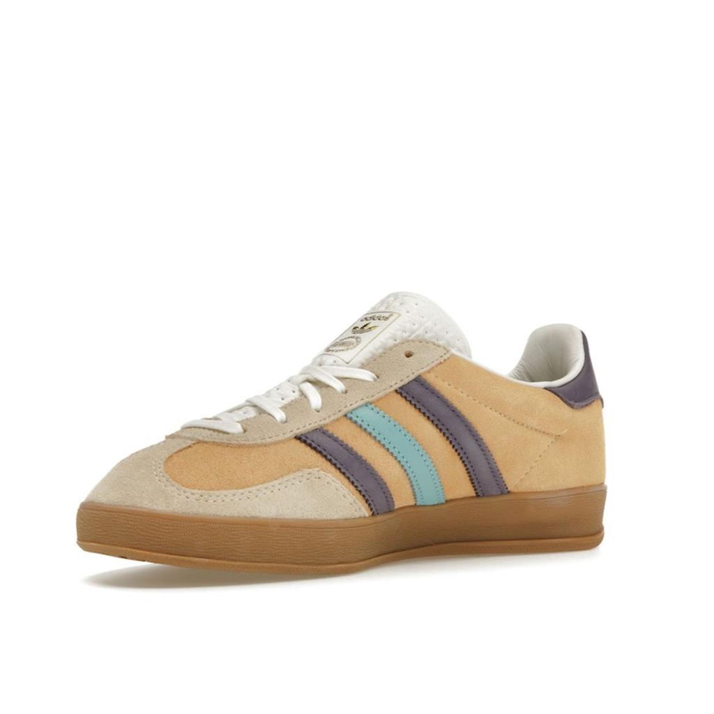 Adidas Gazelle Indoor Glow Orange Shadow Violet Trampki Unisex Off-White IG1636