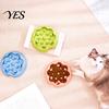 Pet Slow Feeder Dog Bowl, Cat Eating Anti-Slip Feed Dish Bottom Dish, Reduces Choking Vomiting for Cats Dogs Food-grade Bowl
