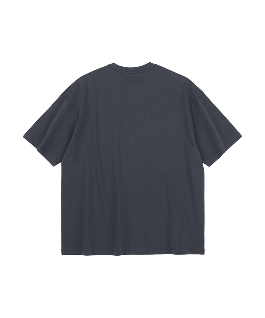 ALTER STUDIO Fade Memory Print T-Shirt_Charcoal