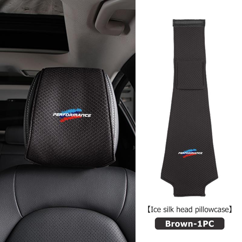Car Seat Headrest Cover Cushion Neck Pillow Protector Pad For BMW 5 Series G30 G31 G32 G38 2021 2020 2019 2018 E46 E91