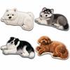 Pet Theme Rug Dog Shaped Rug Special-shaped Animal Floor Mat Cute Puppy Print Rug  Bedroom Decor
