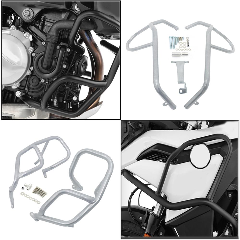 For BMW F750 GS F 850 GS 2017-2024 Motorcycle Accessories F850GS F750GS Engine Guard Crash Bars Bumper Protector Black Silver