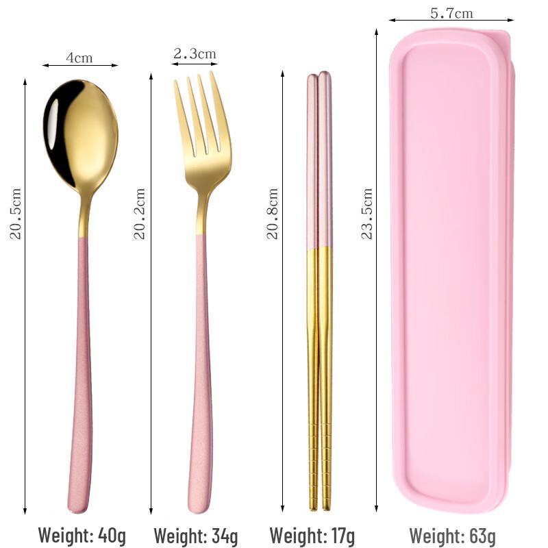 

Abay Stainless Steel Portable Korean Tableware Set