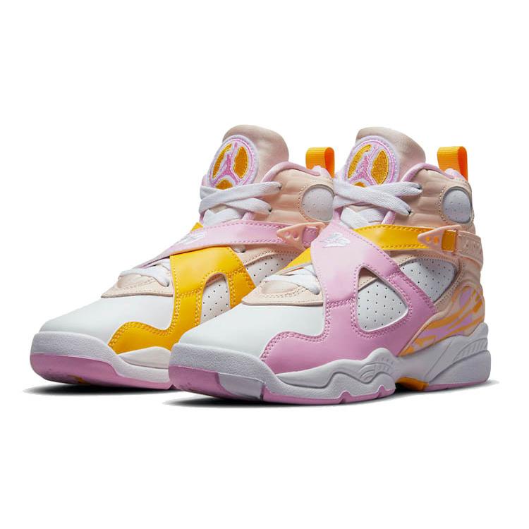 Air Jordan 8 Retro 'Light Arctic Pink' GS 580528-816
