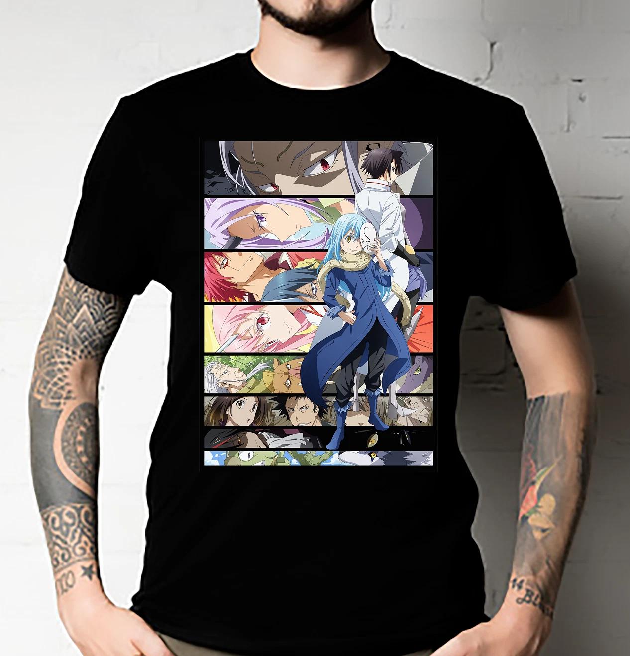 Men s and Women s T-shirts that time i got reincarnated as a slime shuna rimuru - . ALL SIZES XXL