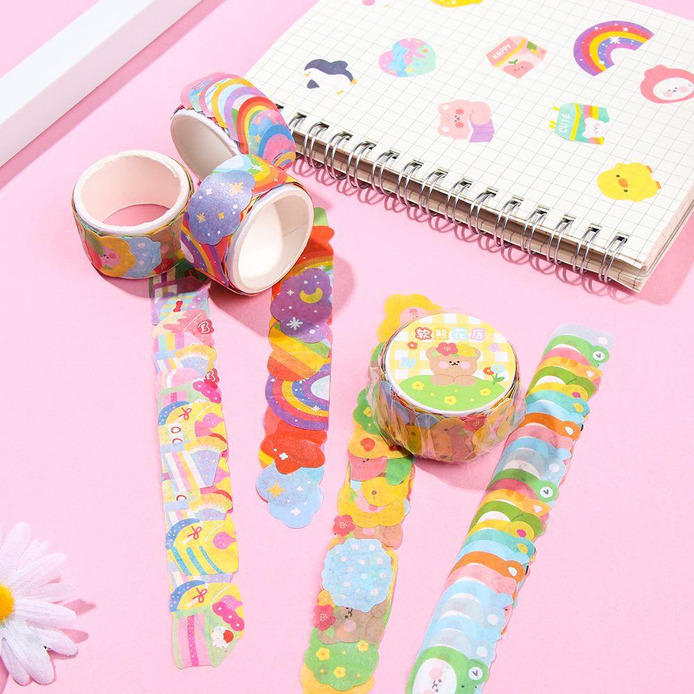 Tearable Stationery Kawaii DIY Scrapbooking Sticker Sticky Paper Washi Tape Diary Label