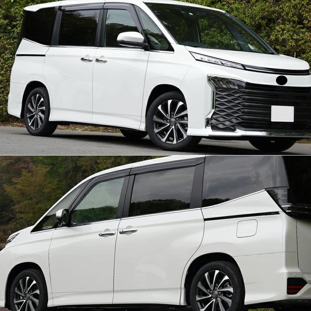 YOFAMO Toyota New Voxy New Noah 90 Series 95 Series 2022 Dedicated Outer Door Handle ABS Set & (January Onwards) Parts Cover, Resin, 4-Piece (Mirror