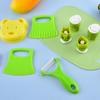 In Stock: Children's Safe Plastic Fruit & Vegetable Knife Set for Kids