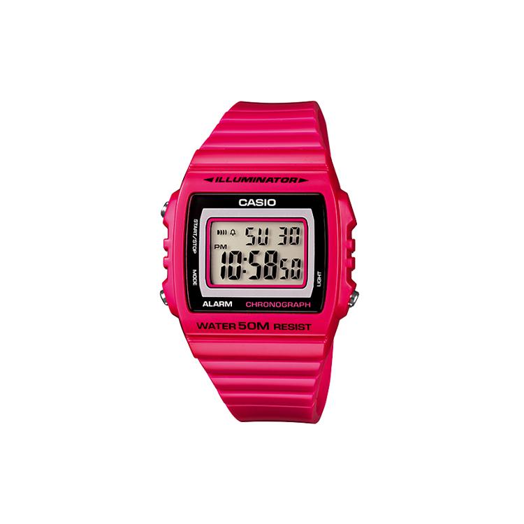 CASIO G-Shock W215H-4A Gray Watch W-215H-4A W-215H-4A Pink Watch Case