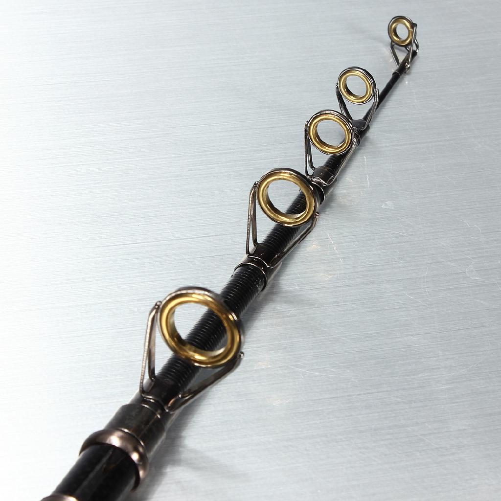 1.8M 5.9Ft Telescopic Carbon Fiber Fishing Rod Travel Spinning Fishing Pole