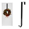Metal Wrought Iron Christmas Garland Wreath Hanger Hook Christmas Decoration SuppliesRetractable