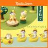 Resin Craft Miniature Gift Set With Yuzu Cats And Ducks For Home Decor And Collectors