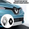 2026 Gorące Do Renault Naklejki Wnętrza Stylizacja Samochodowa Emblemat na Przednią Maskę Odznaka na Tylną Klapę Naklejka z Logo na Grill Akcesoria Samochodowe Dla R